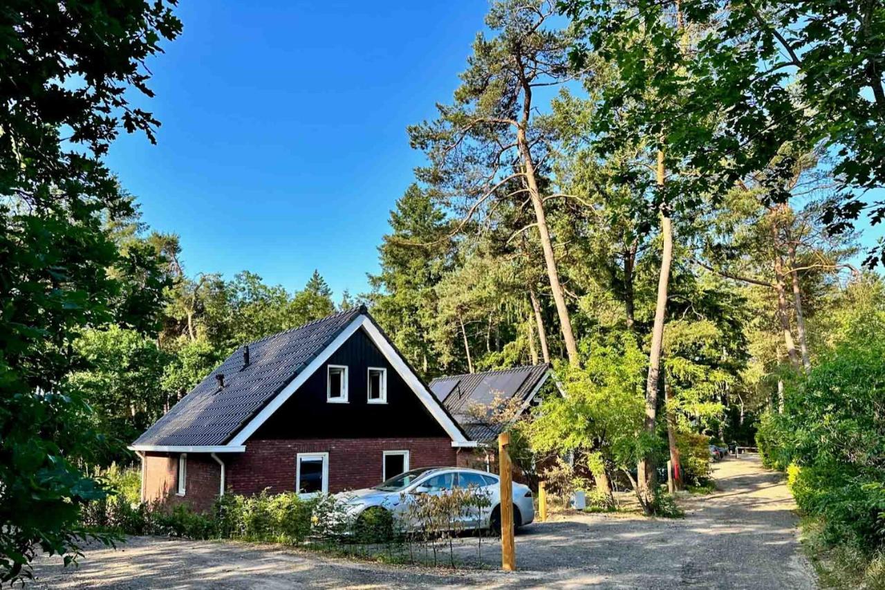 Foss Lodge - Luxe Boutique Boshuis Veluwe Nunspeet Exteriör bild