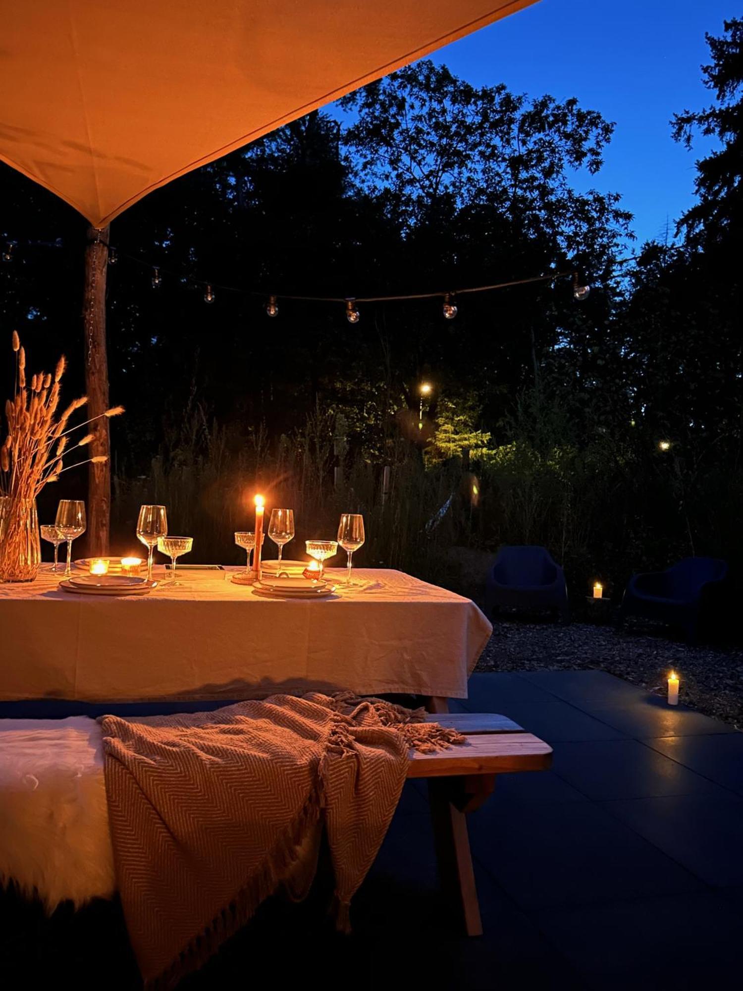 Foss Lodge - Luxe Boutique Boshuis Veluwe Nunspeet Exteriör bild